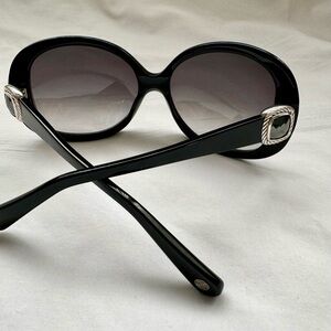 David Yurman Albion sunglasses - black onyx/sterling silver DY044 retail $795